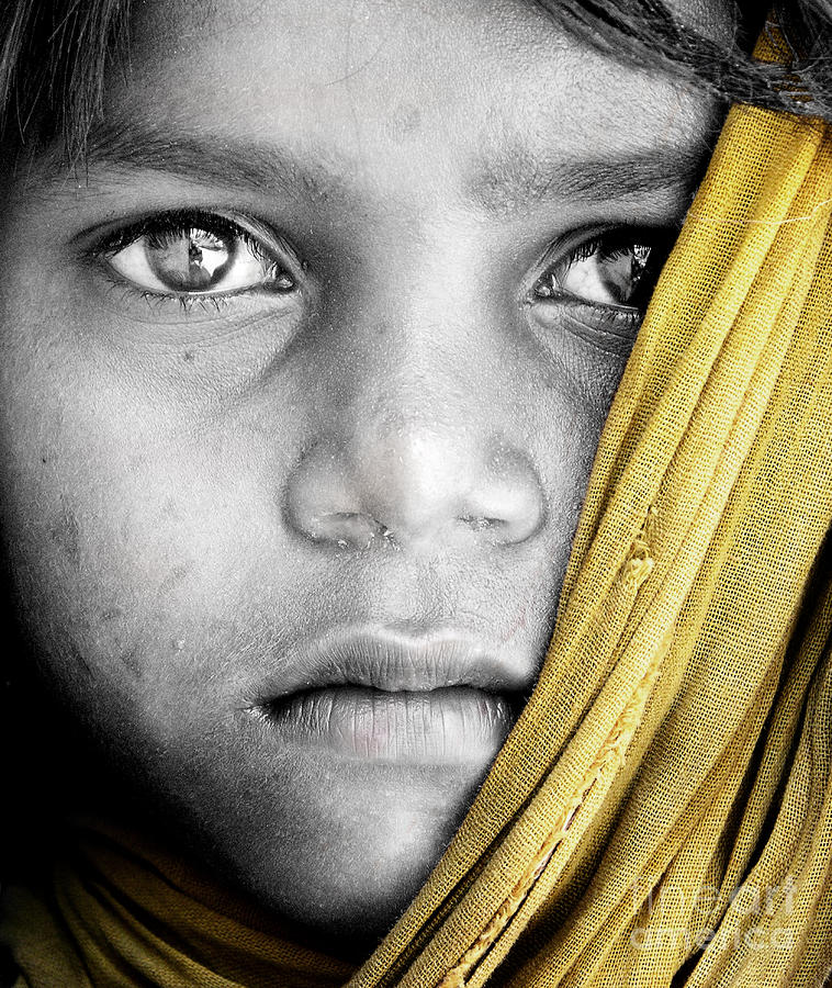 Eyes of a Child Photograph by Tim Gainey
