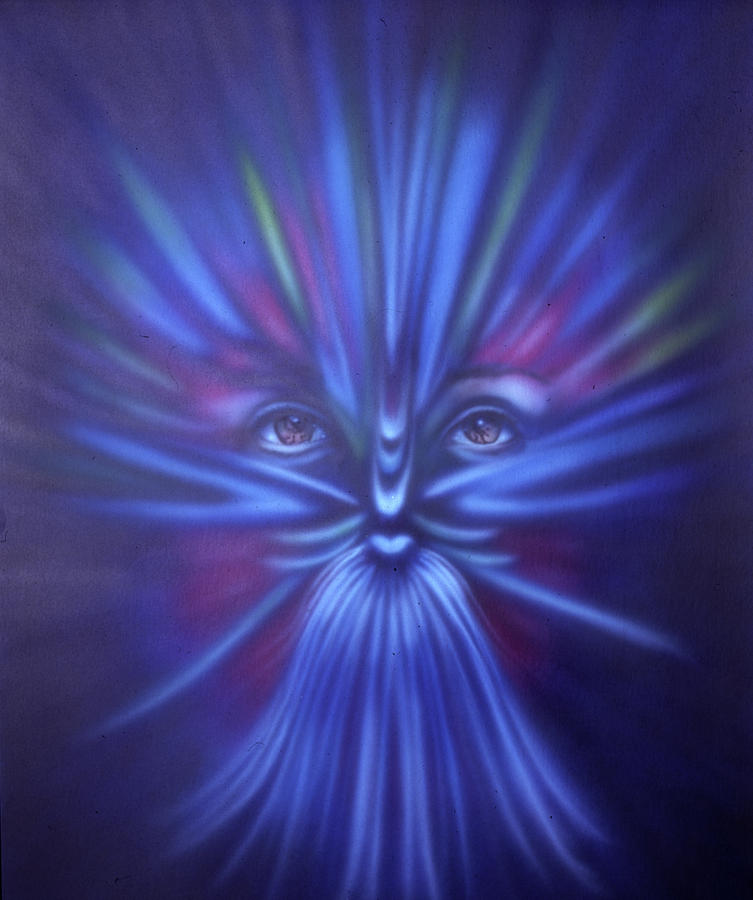 Eyes of God Painting by Wayne Pruse