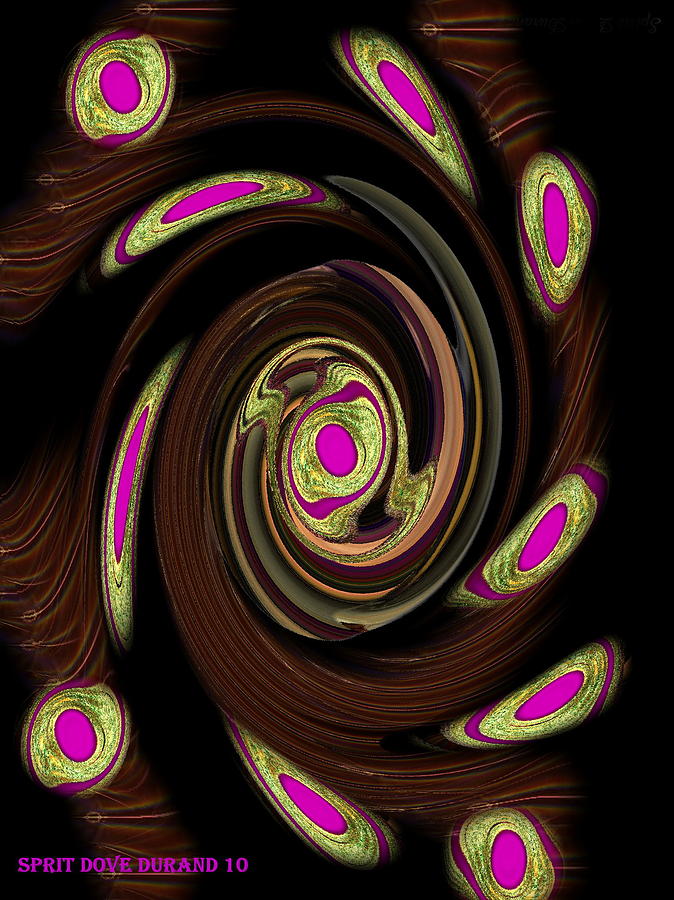 Eyes Of Peacock Digital Art by Spirit Dove Durand