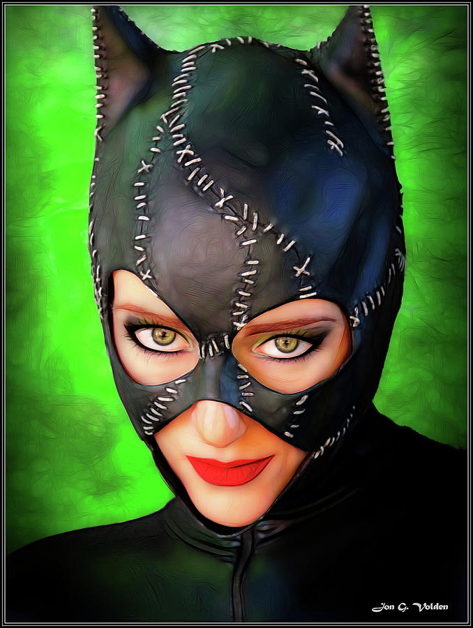 Eyes Of The Cat Woman Photograph by Jon Volden