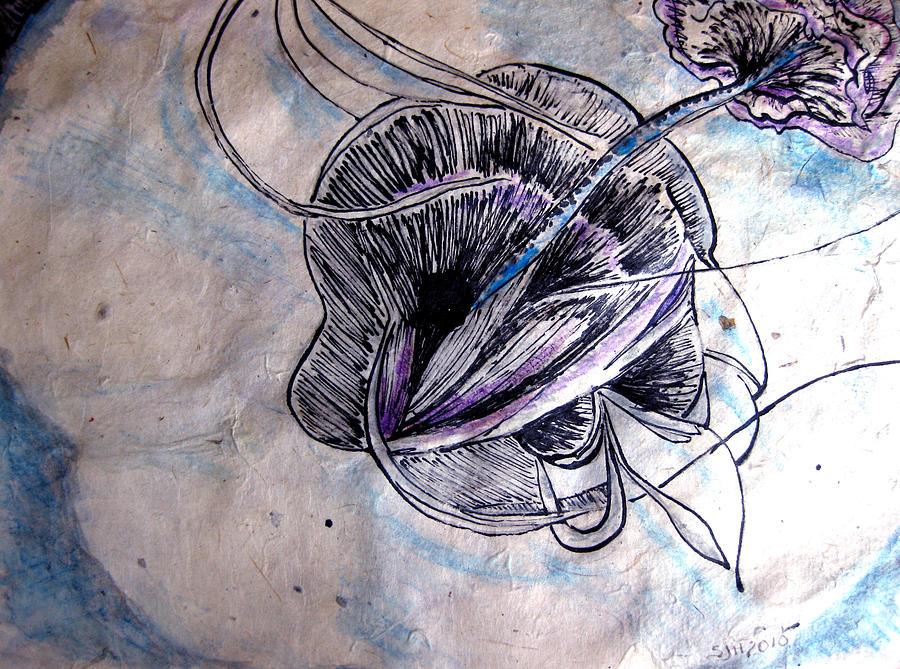 Eyes of the Soul Mixed Media by Sarah Hornsby