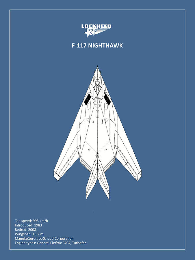 Transportation Photograph - F-117 Nighthawk by Mark Rogan