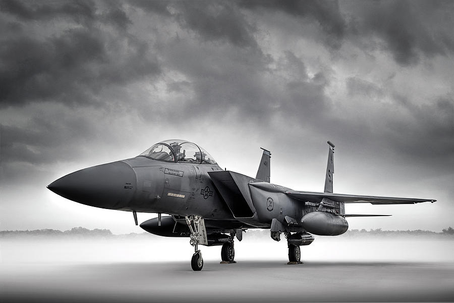 Transportation Digital Art - F-15 Strike Eagle by Douglas Pittman
