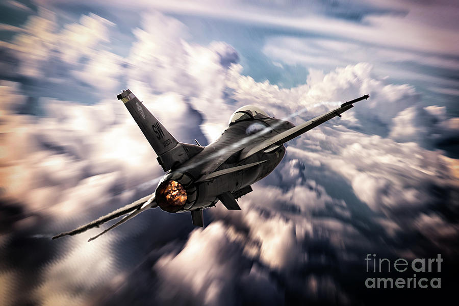 F-16 20th Fighter Wing Digital Art by Airpower Art