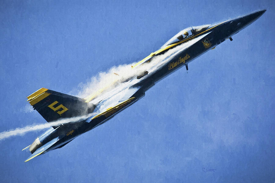 F-18 Acrobat Digital Art