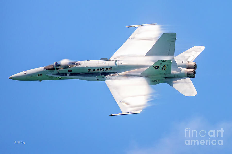 F-18 Fighter Warbirds Photograph by Rene Triay FineArt Photos