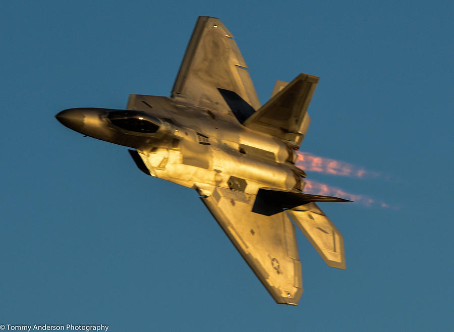 F-22 Raptor Demo Team 1 Photograph By Tommy Anderson