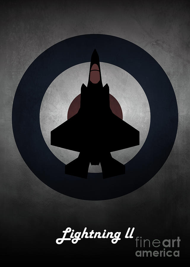 F-35 Lightning II RAF Digital Art by Airpower Art
