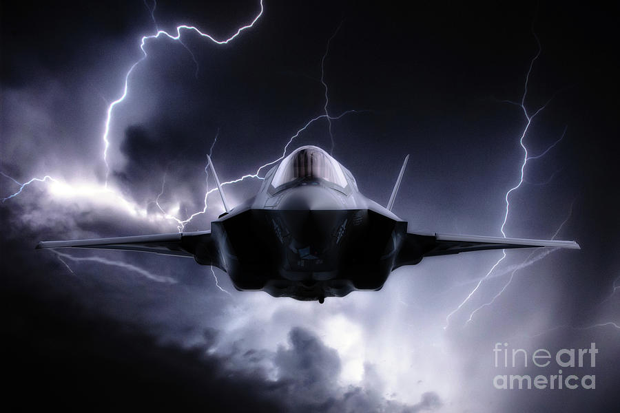 F-35 Next Gen Lightning Digital Art by Airpower Art