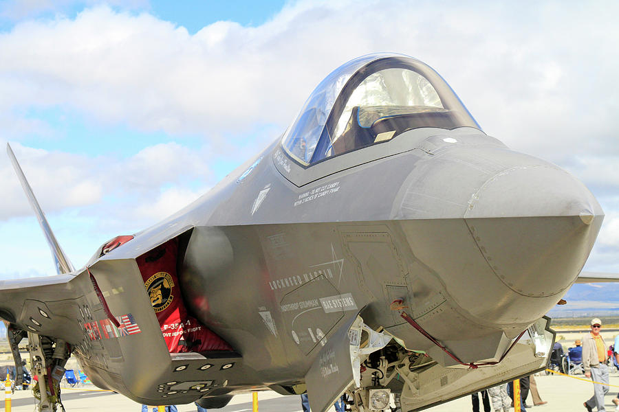 F-35 Smile Photograph by Shoal Hollingsworth