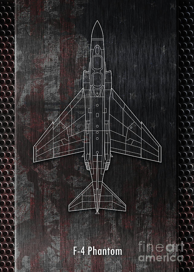 F-4 Phantom Digital Art by Airpower Art