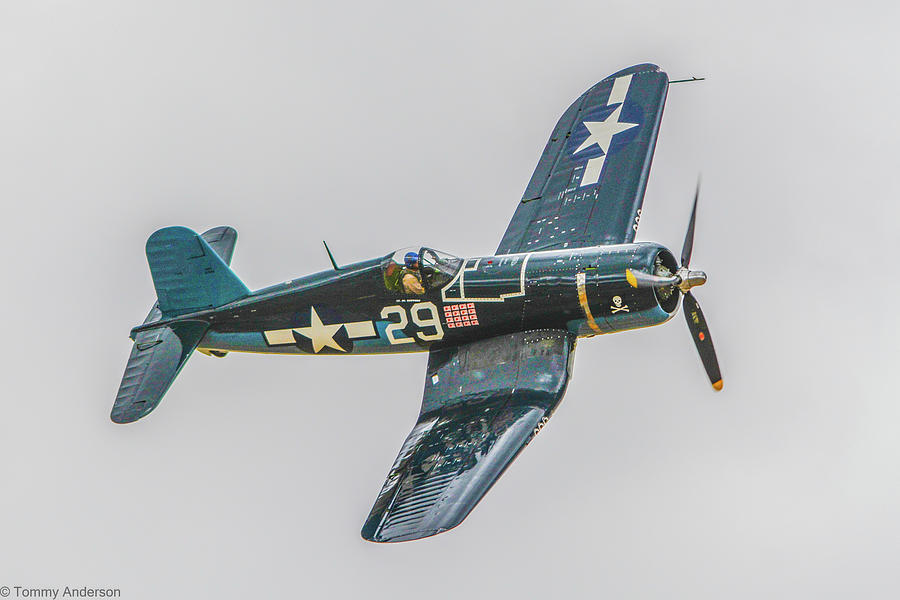 F-4U Corsair Photograph by Tommy Anderson