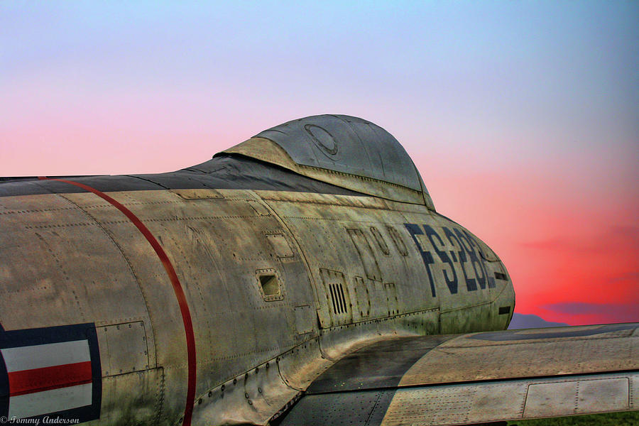 F 84g Thunderjet Photograph By Tommy Anderson