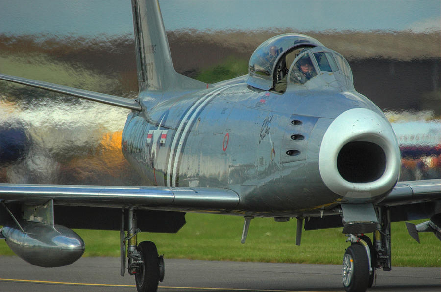 Aircraft Photograph - F-86 Sabre by Colin Bailey