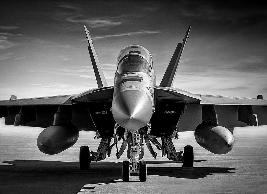 F/A 18 Hornet Digital Art by Douglas Pittman