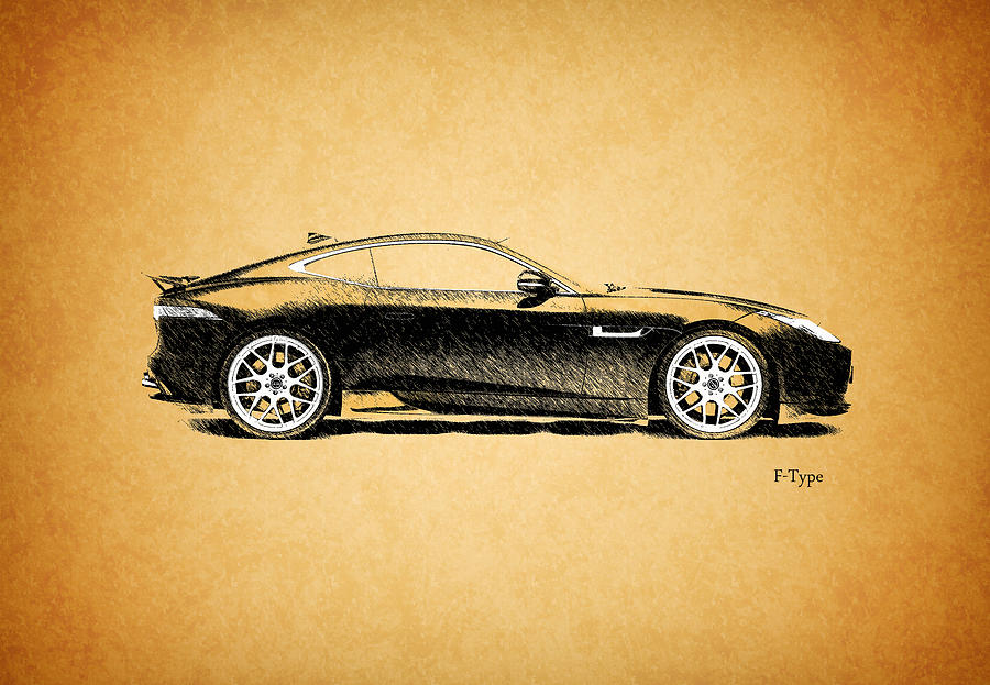 Car Photograph - F-Type Jaguar by Mark Rogan