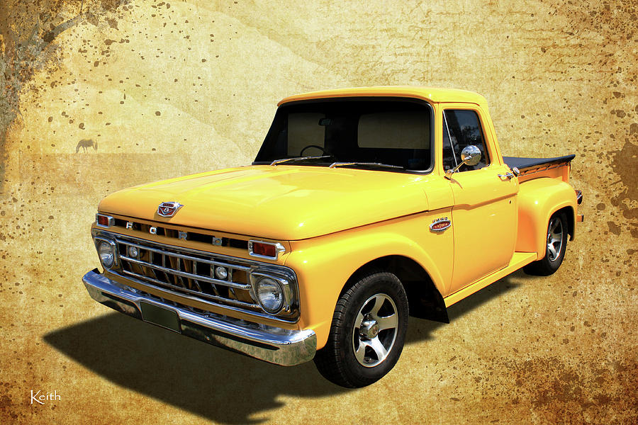 F100 Stepside Photograph by Keith Hawley