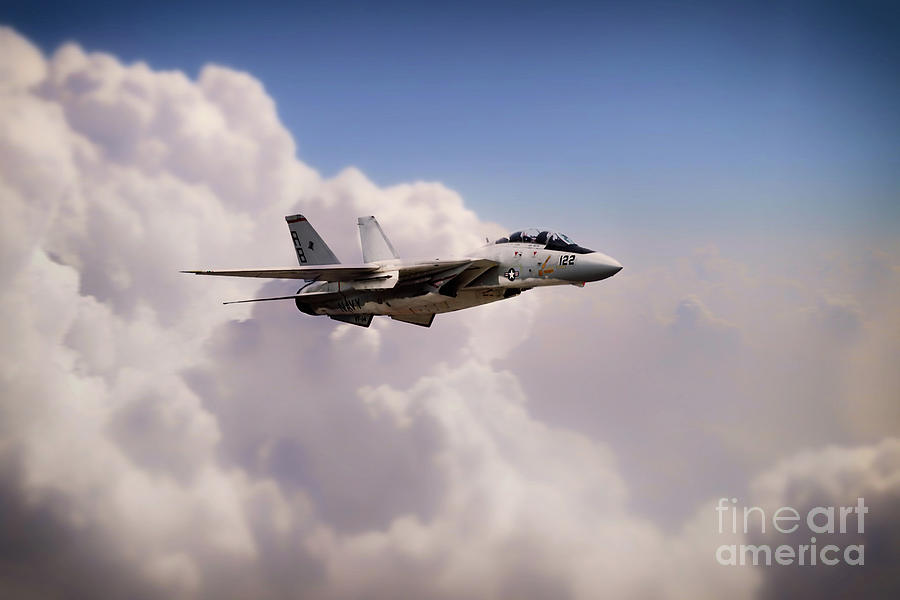 F14 Tomcat Tophatters Digital Art by Airpower Art