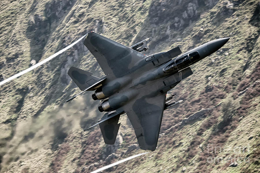 F15 Strike Eagle Digital Art by Airpower Art