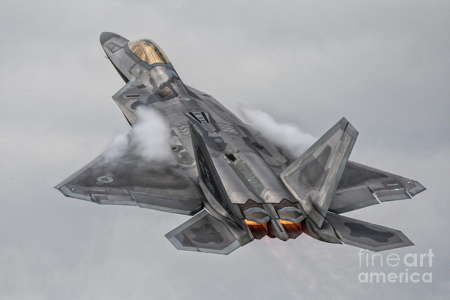 F22 Raptor Demo Digital Art by Airpower Art