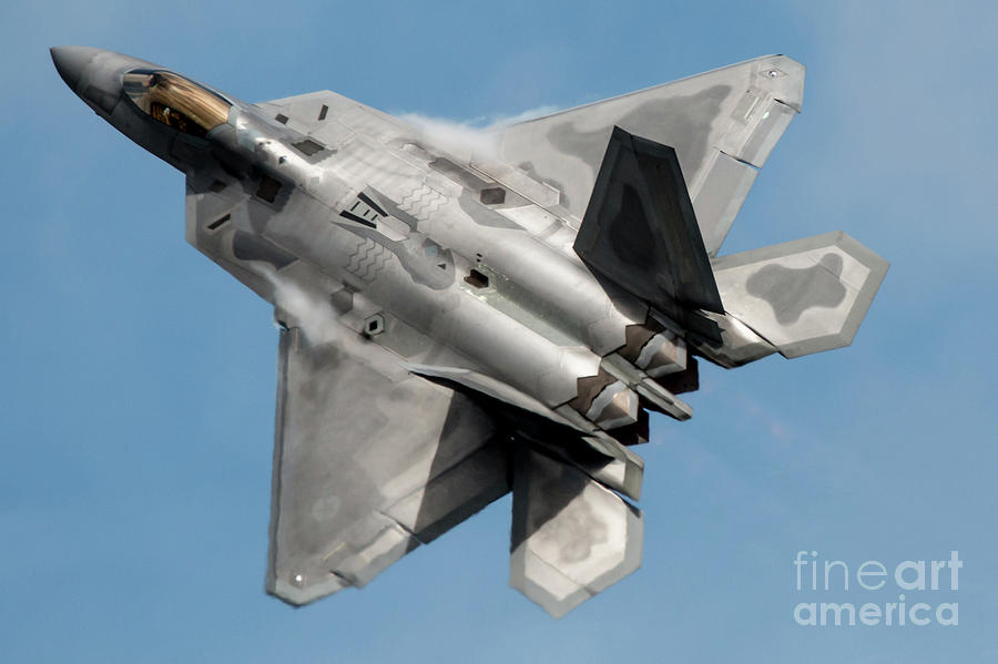 F22 Raptor US Air Force Digital Art by Airpower Art