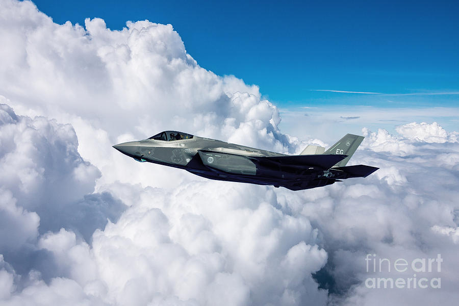 F35 Lightning II Digital Art by Airpower Art