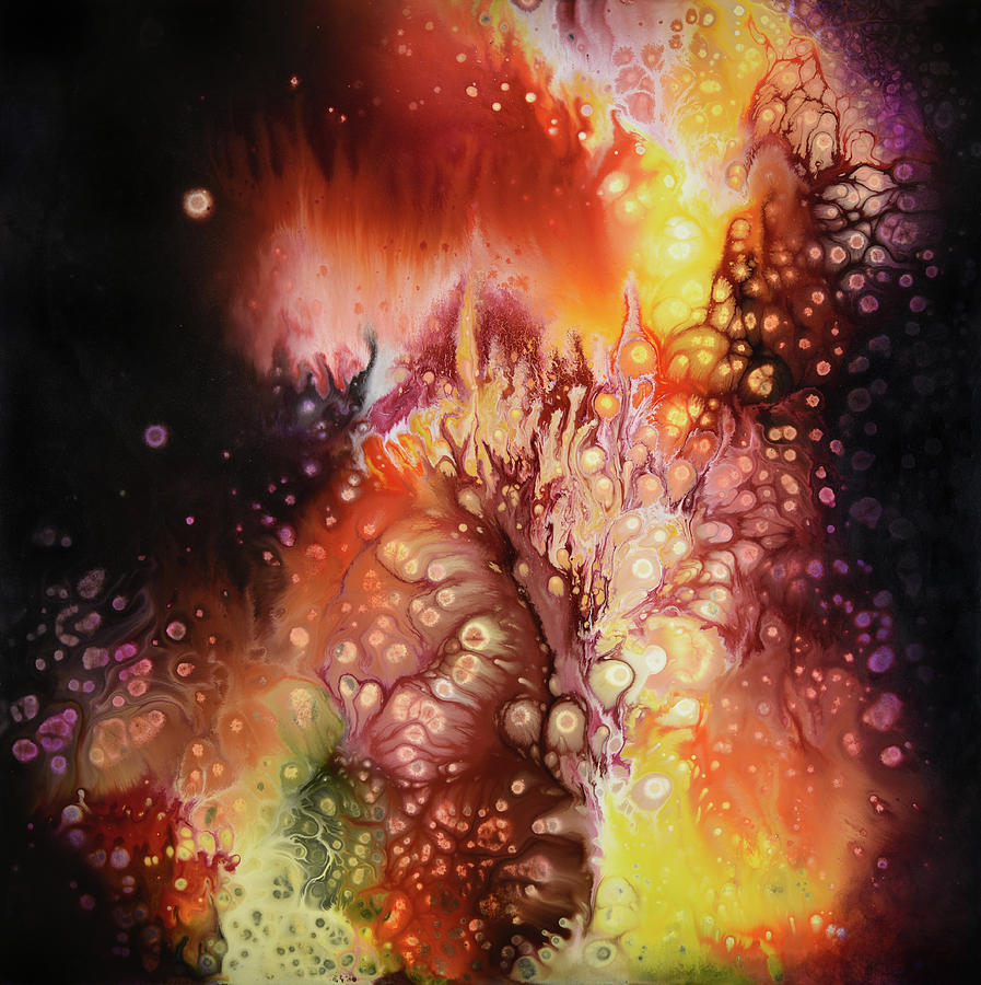 Abstract Painting - Fabric by Dion Kurczek Abstract Painting - Fabric by Dion Kurczek