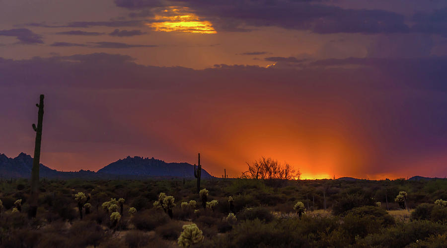 Fabulous Arizona Sunsets Photograph by Bill Kabat - Fine Art America