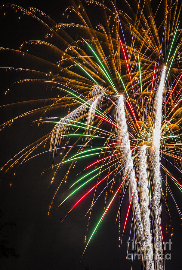 Fabulous Fireworks Photograph by Joann Long - Fine Art America