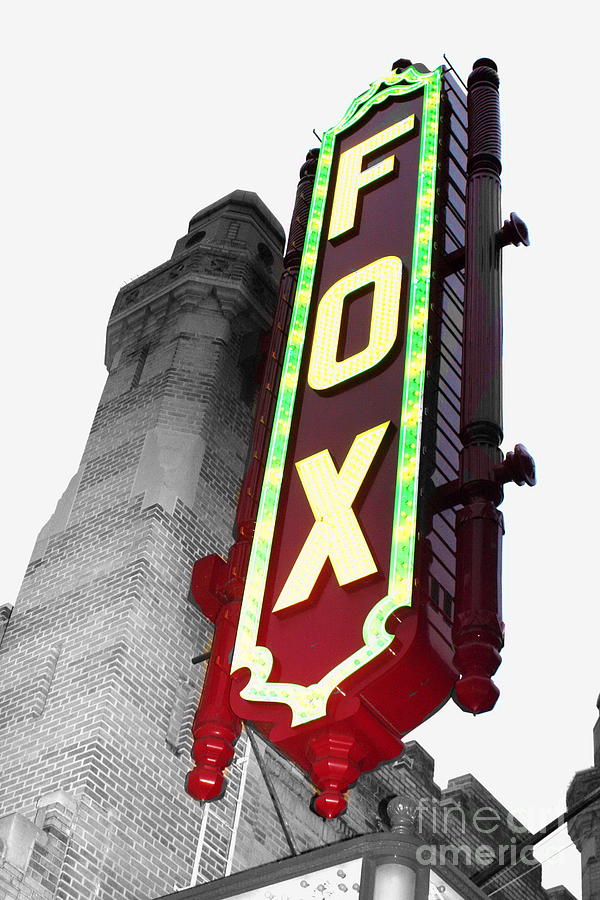 Fabulous Fox- Atlanta Photograph by Jody Frankel 