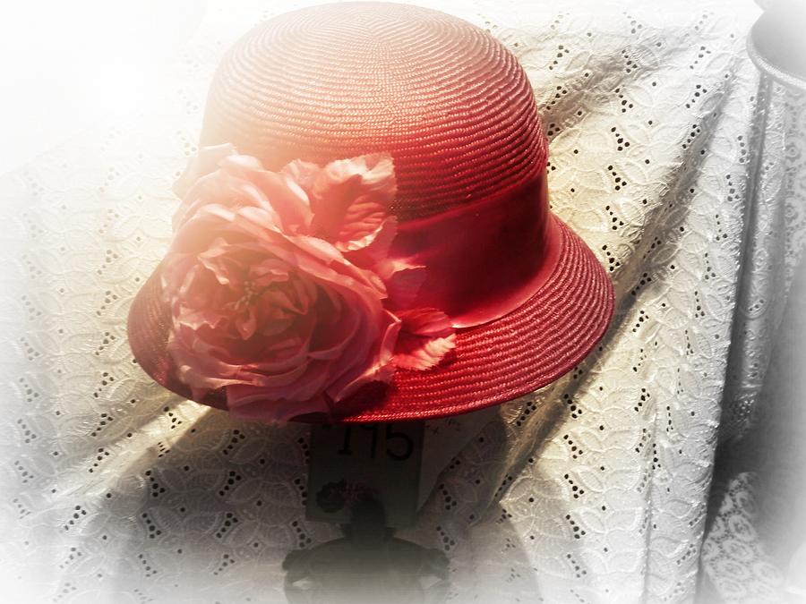 Fabulous Red Hat Photograph by Deborah Kunesh