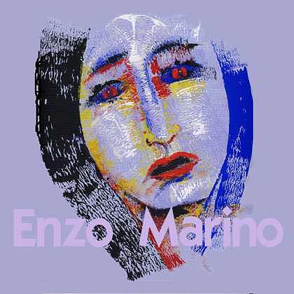 Face Painting - Face A28 by Enzo Marino