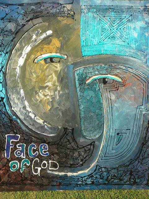Face of GOD Painting by Houston Prior