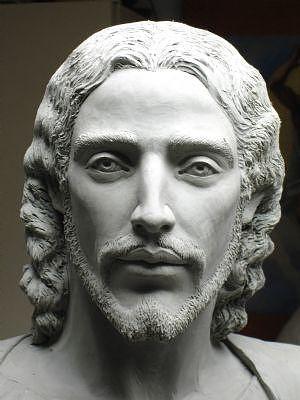 Jesus Christ Sculpture - Face of Jesus by Patrick Dee Rankin