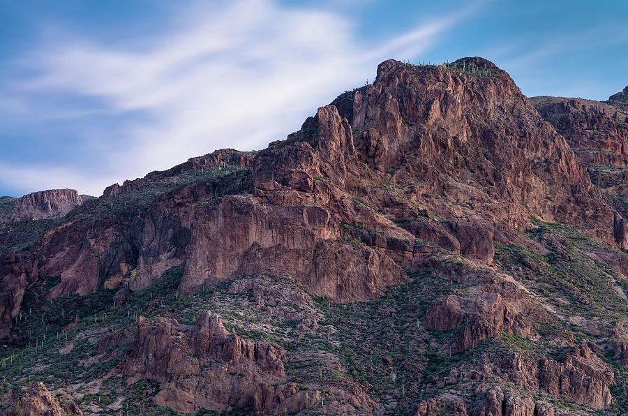 Face of Superstitions 1 Photograph by Greg Nyquist