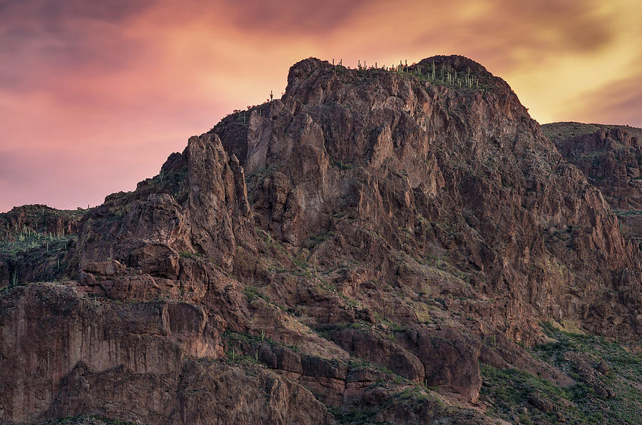 Face of Superstitions 2 Photograph by Greg Nyquist