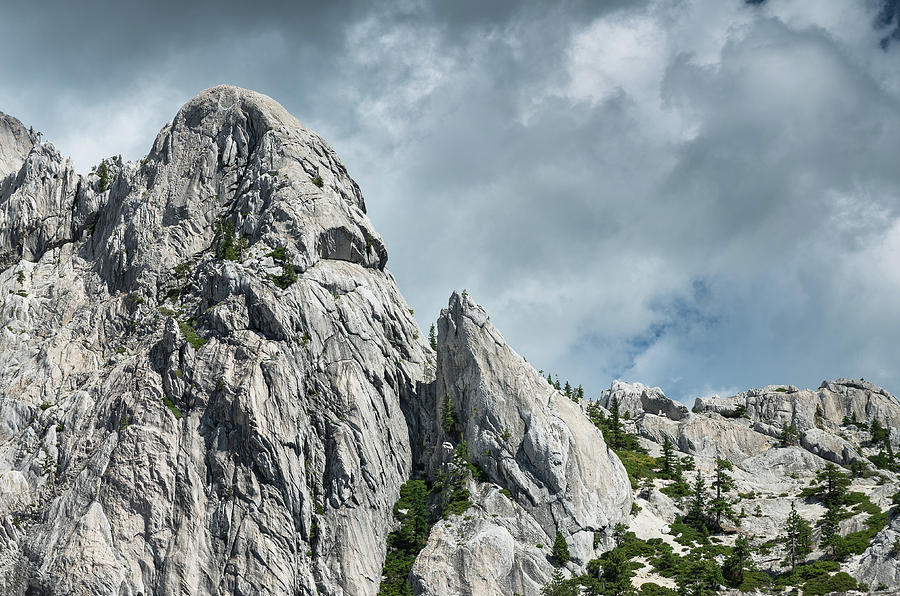 Face of the Crags Photograph by Greg Nyquist