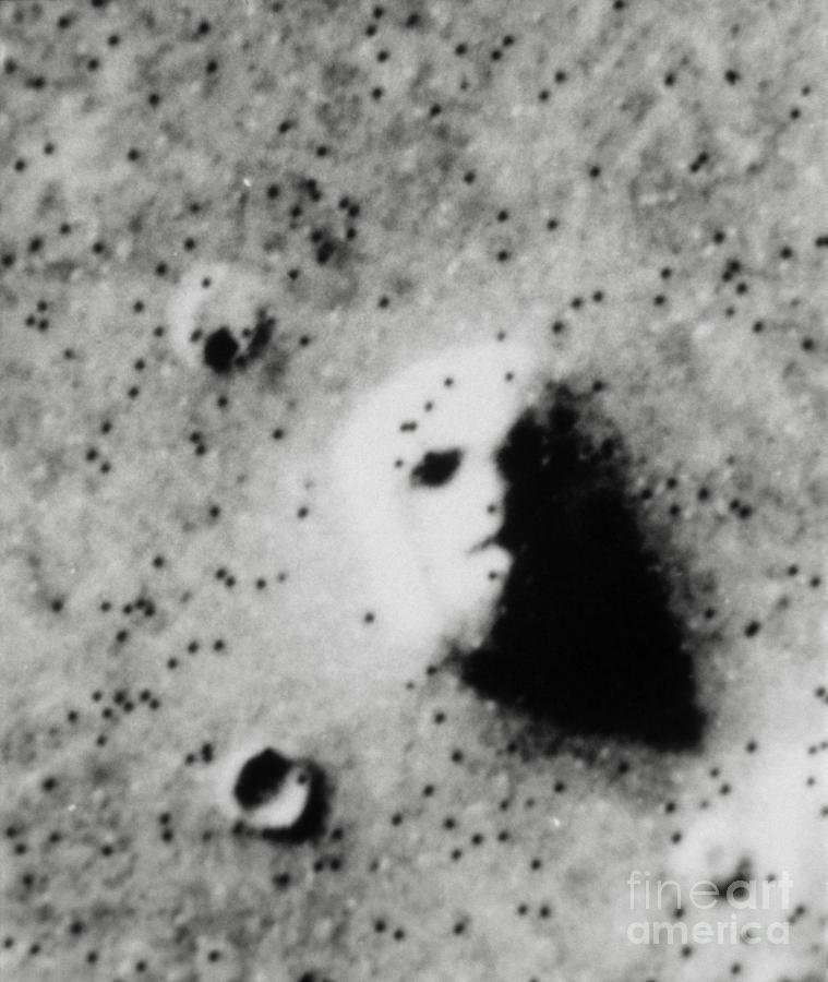 Face On Mars Photograph by Science Source