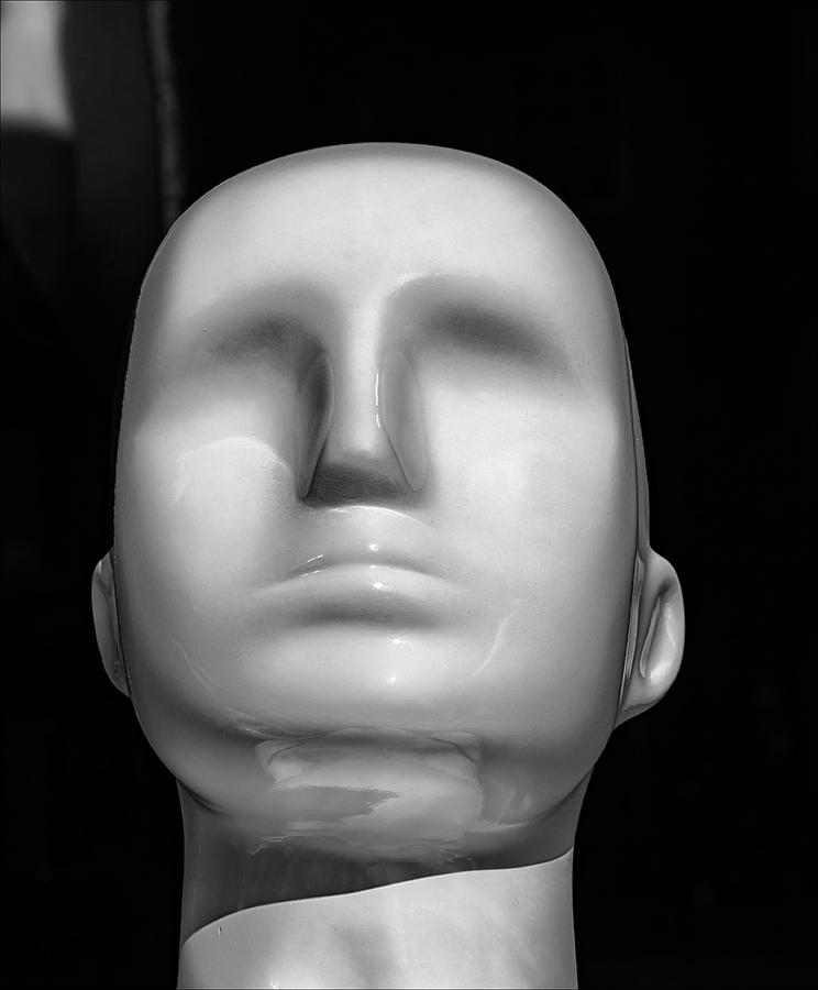 Faceless Mannequin Head Photograph by Robert Ullmann