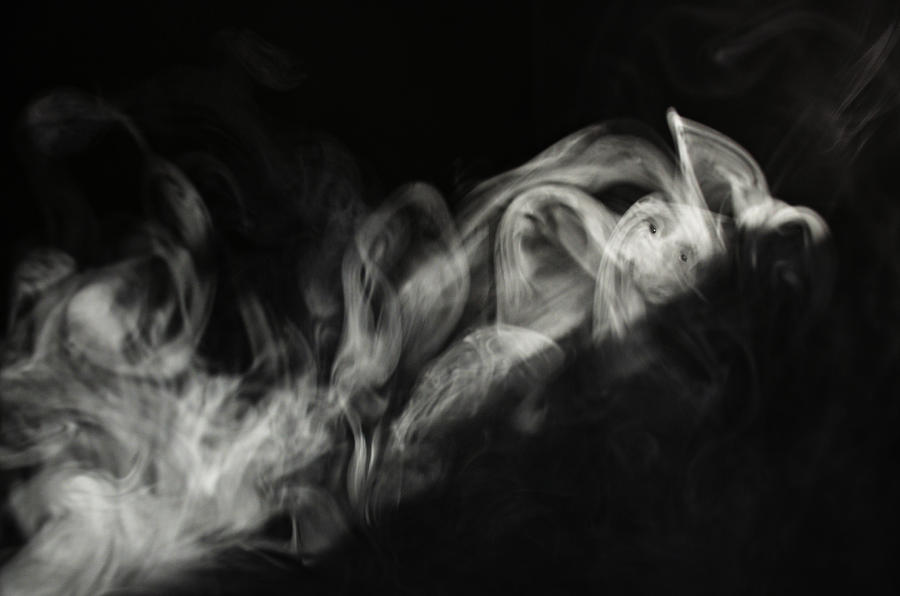 Faces In Smoke 15051412 Photograph by Alfredo Martinez - Fine Art America