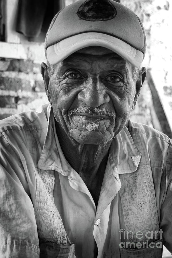 Faces of Cuba The Gentleman Photograph by Wayne Moran