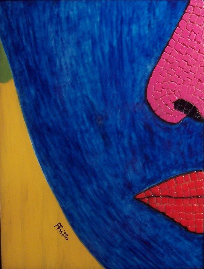Mixed Media Painting - Faces of Eve III by Anneliese Fritts Mixed Media Painting - Faces of Eve III by Anneliese Fritts