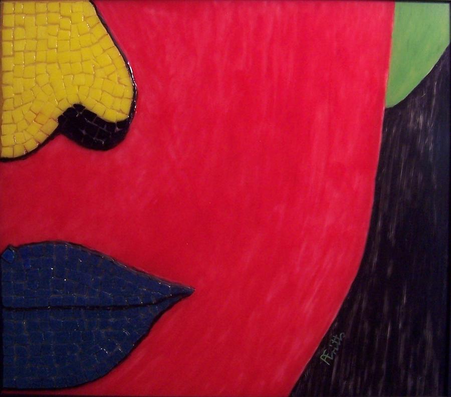 Mixed Media Painting - Faces of Eve IV by Anneliese Fritts Mixed Media Painting - Faces of Eve IV by Anneliese Fritts