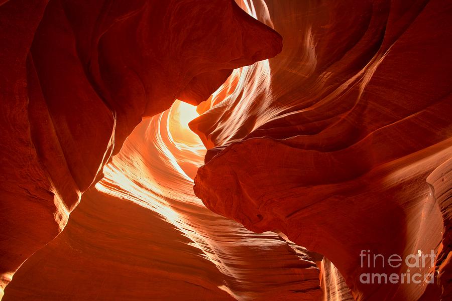 Antelope Canyon Photograph - Faces Of Light by Adam Jewell