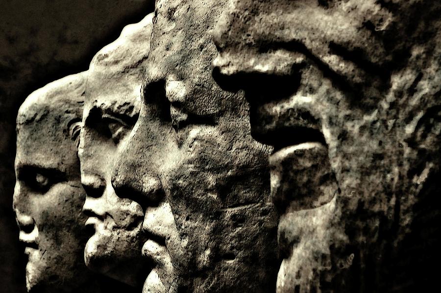 Faces Of Stone Photograph