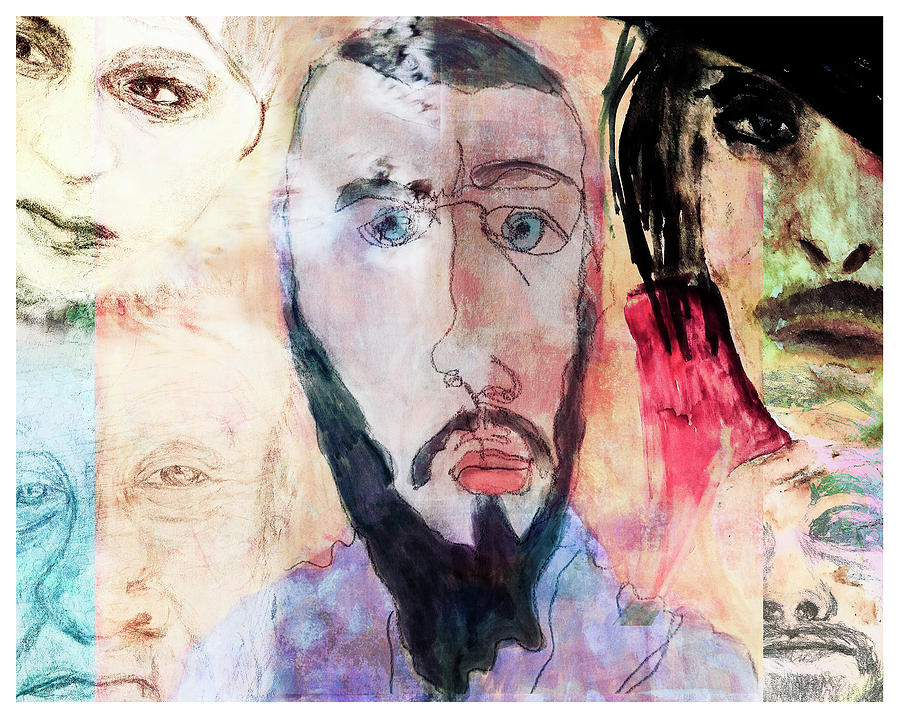 Faces Digital Art by Susan Stone