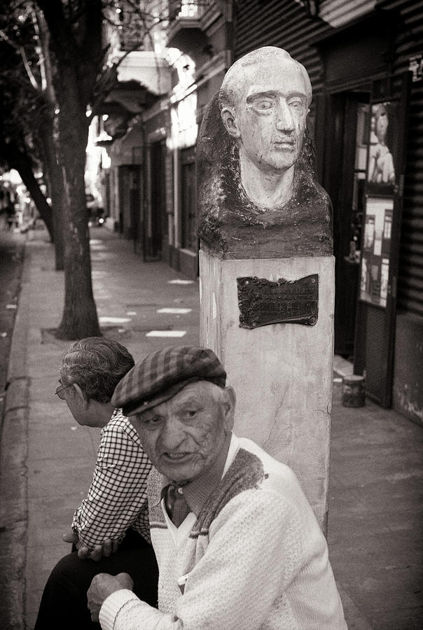 Elders Photograph - Faces by Tarek Charara