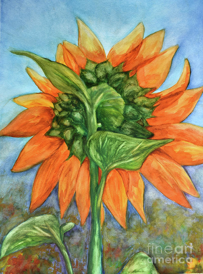 Facing the Sun Painting by Deb Arndt
