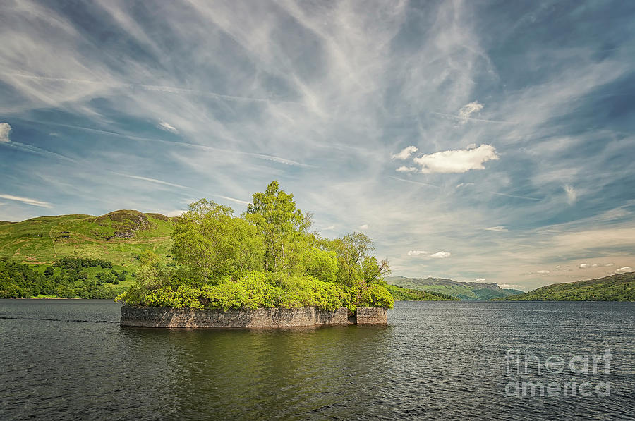 Factors Isle on Loch Katrine Photograph by Antony McAulay