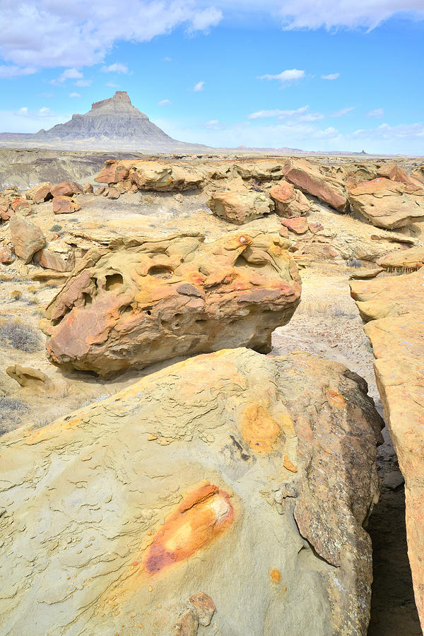 Factory Butte 2 Photograph by Ray Mathis